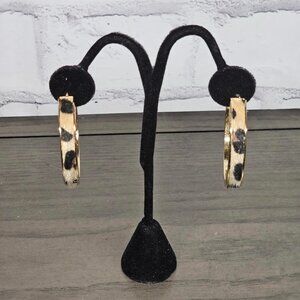 Binx Animal Print Sparkle Box Exclusive Hoops